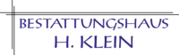 Bestattungshaus H. Klein Logo