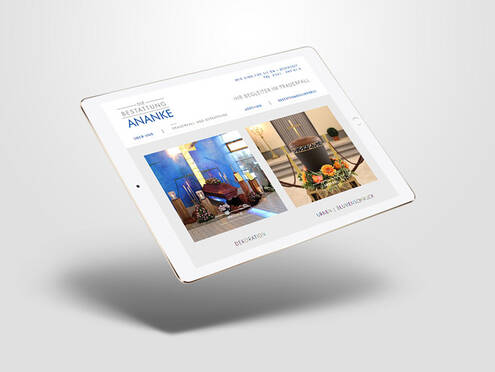 Ananke Bestattungen Tablet Bildergalerie