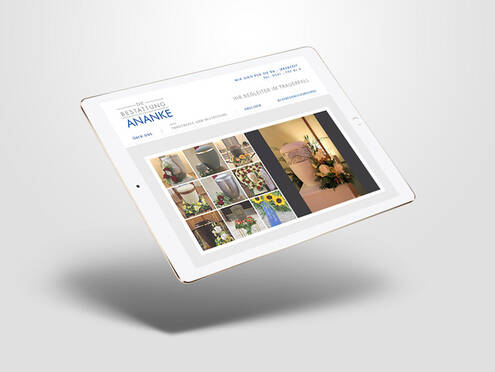 Ananke Bestattungen Tablet Bildergalerie