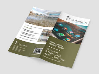 Flamarium Veranstaltungsflyer Social Media