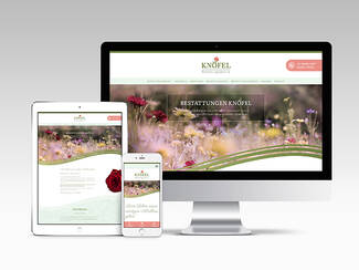 Bestattungsservice Knöfel Website