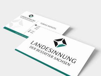 Landesinnung der Bestatter Sachsen Visitenkarten