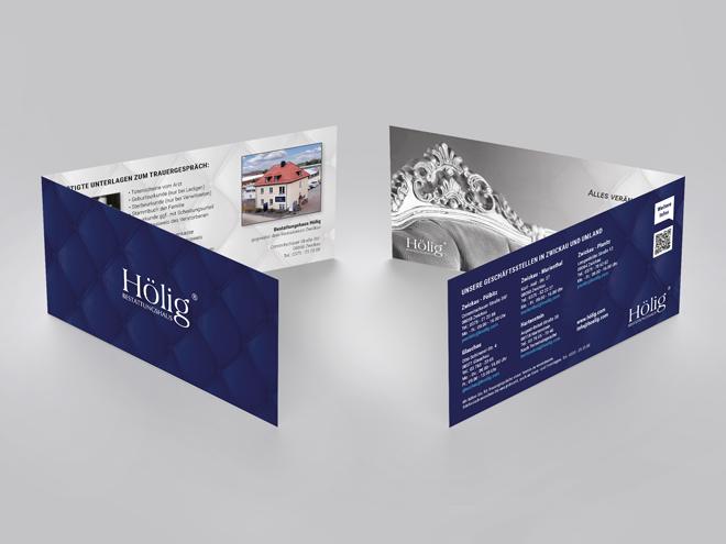 Bestattungshaus Hölig Flyer