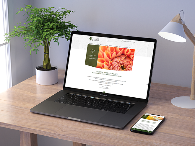 Bestattungen Jacob Webdesign