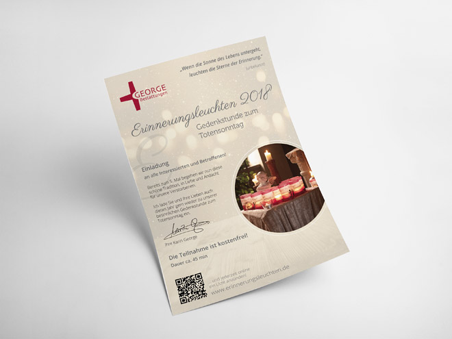 Erinnerungsleuchten Flyer hinten