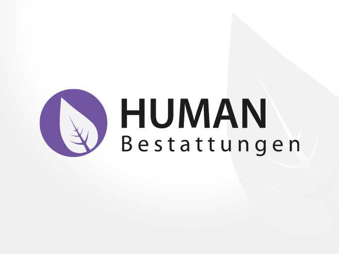 Human Bestattungen Logoentwicklung