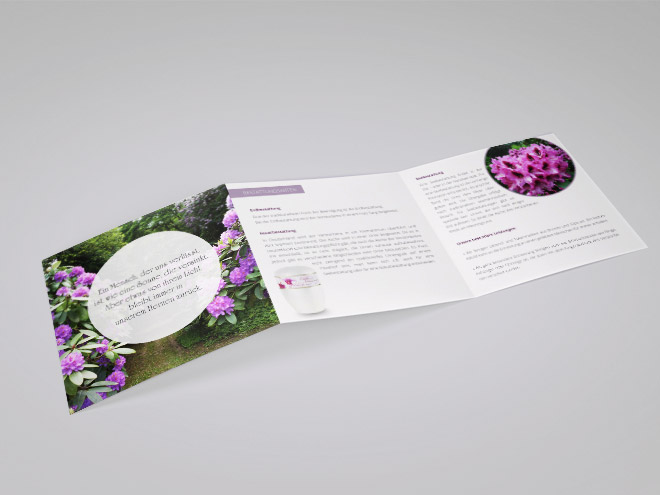 Müller Bestattungen Image-Flyer