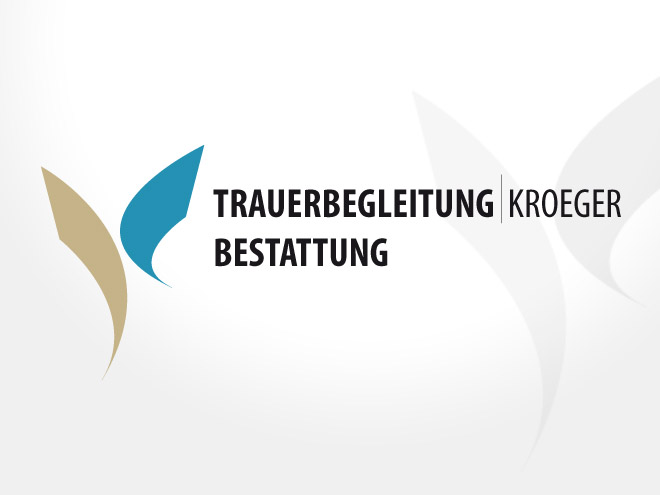 Trauerbegleitung Kröger Logogestaltung