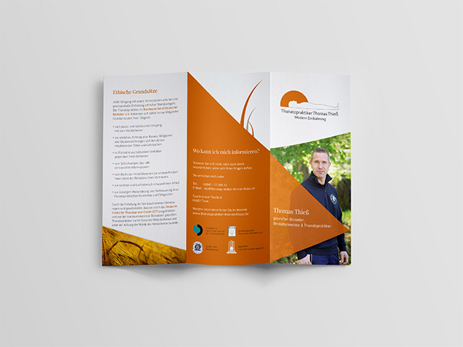 Thanatopraktiker Thomas Thieß Image-Flyer